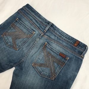Seven for all mankind faded jean